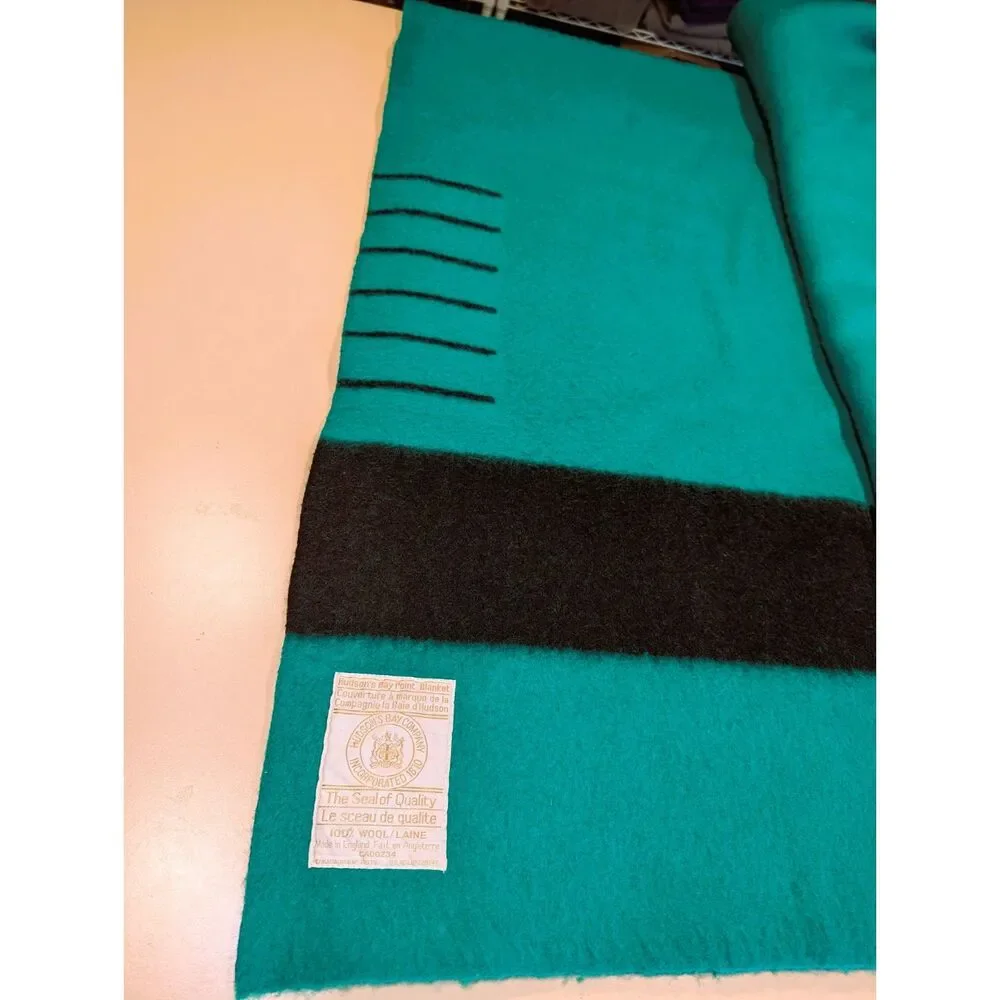 Vintage Hudson Bay 6 Point Blanket